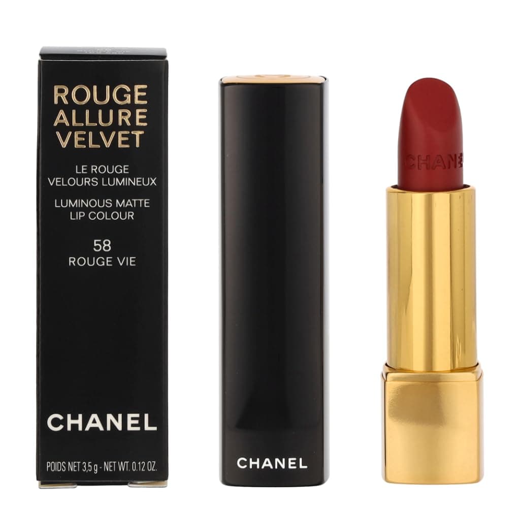 CHANEL Rouge Allure Velvet Luminous Matte Lip Colour No.58 Rouge Vie (3.5 g)
