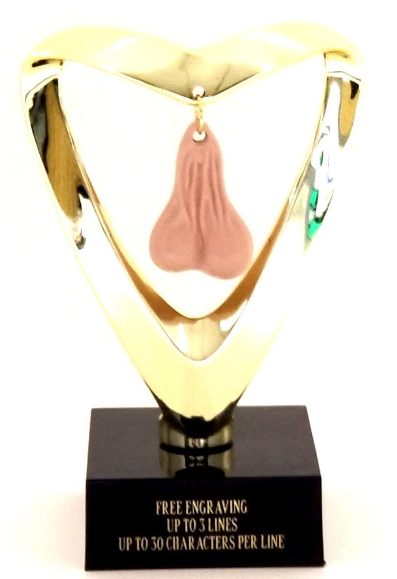 Fantasy Sports Last Place Loser Trophy SACKO - Custom Engraving