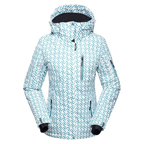 Women Ski Jacket Winter Outdoor Coat Black