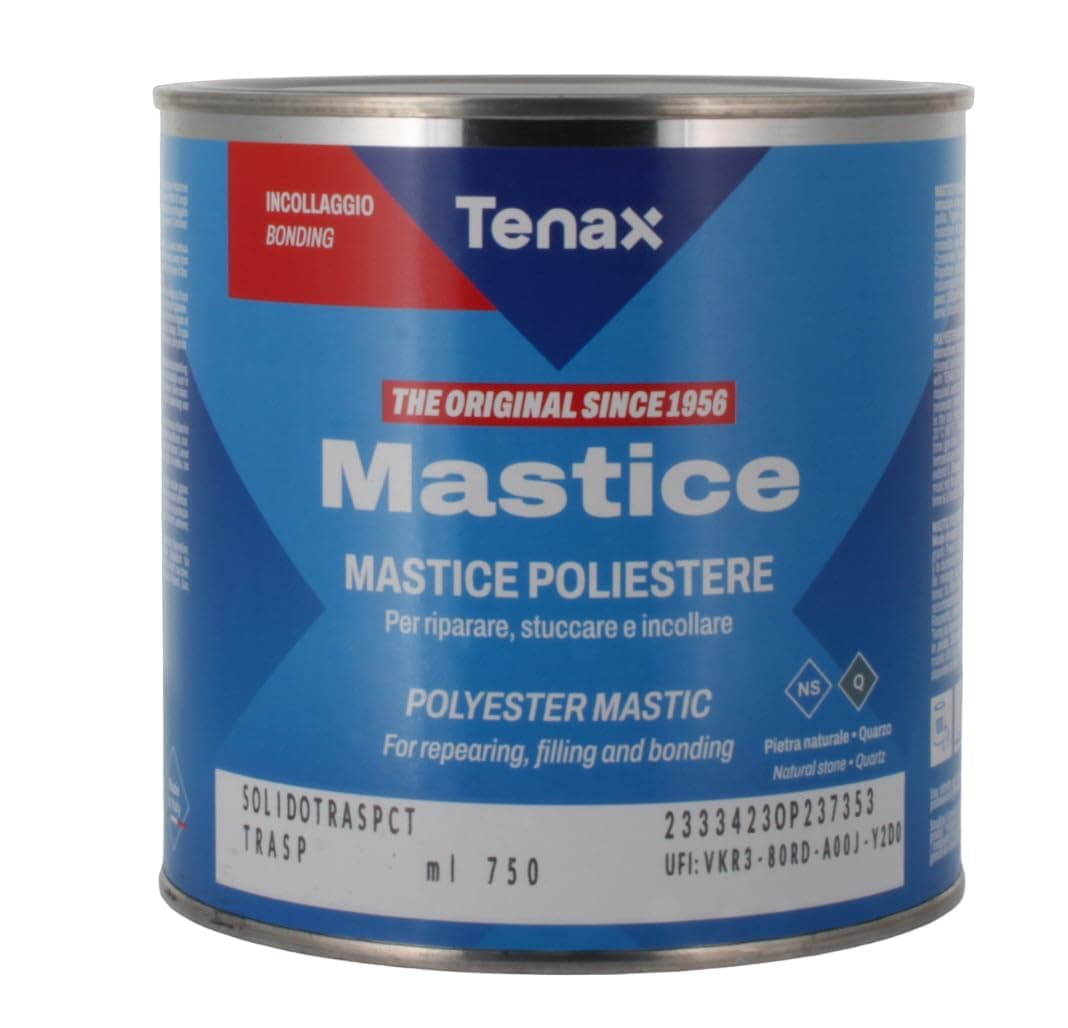 Transparent Solid Mastic Tenax ML. 750