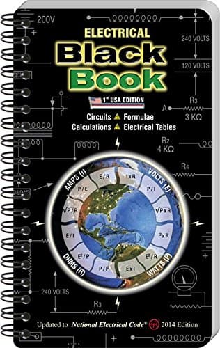 Electrical Black Book - USA Edition (Updated to 2014 NFPA NEC) with Index Tabs Spiral-bound – Unabridged, January 1, 2014