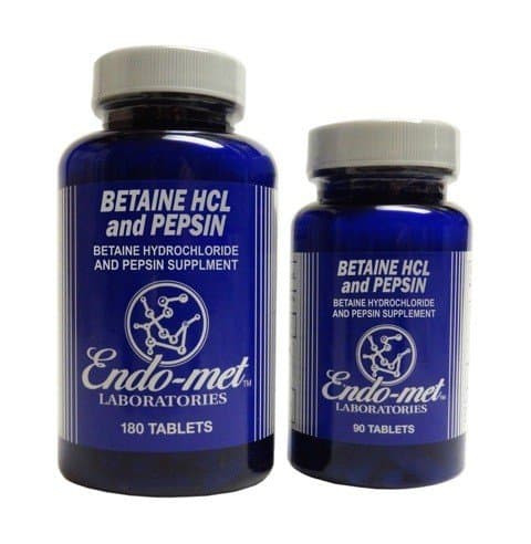 Reset Yourself Betaine Hcl and Pepsin 90 Caps