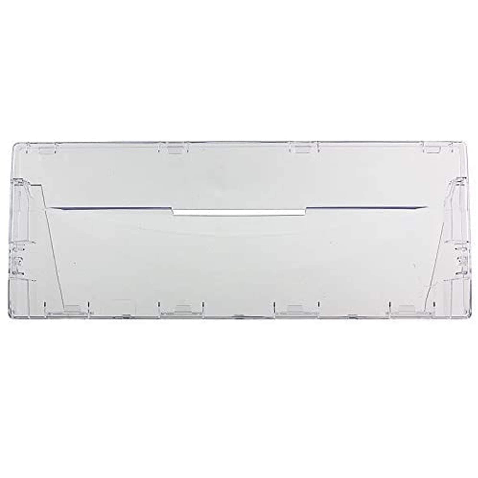 Spares2go Plastic Drawer Cover Flap Front Handle for Indesit Fridge Freezer