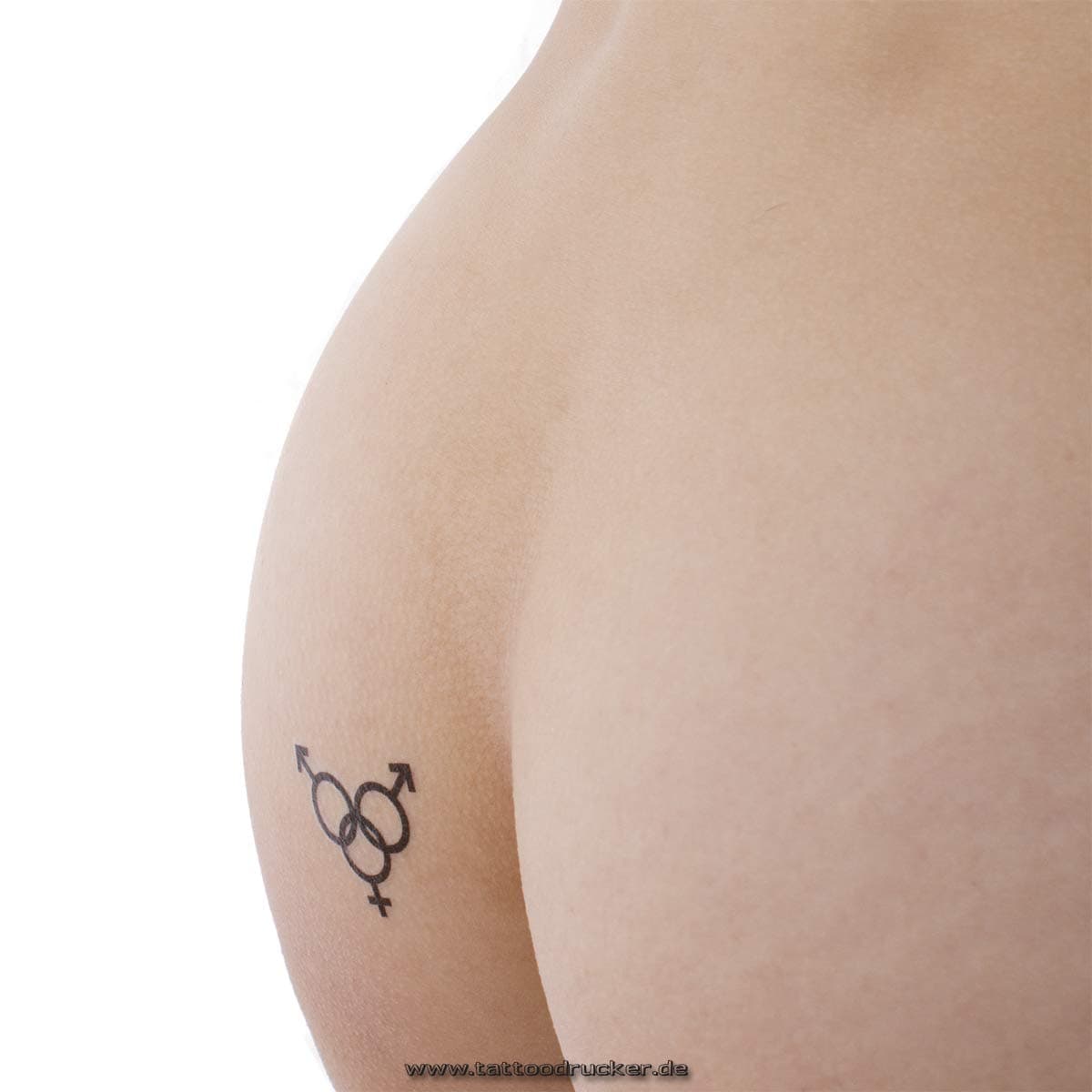 20 x MMF Tattoo Logo in schwarz - Sexy Kinky Wifesharing Tattoo (20)
