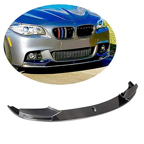 MCARCAR KIT F10 Carbon Fiber Front Bumper Lip for BMW 5 Series F10 M Sport Sedan 2012-2016 520i 523i 528i 530i 535i 550i M-Tech Auto Chin Spoiler Splitter Protector Factory Outlet