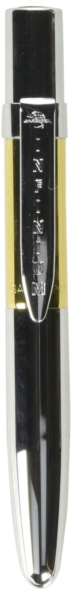Fisher Space Pen Infinitum FP20351, Gold Titanium & Chrome, Black-Stretch Medium Ink