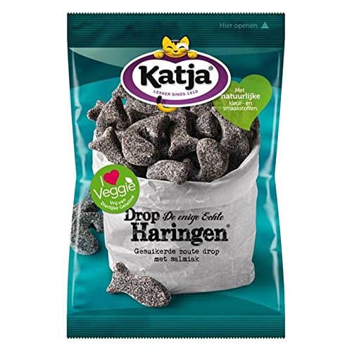 Katja Katjes | Licorice Candy | Drop Haringen / Licorice Herring | 350gr/12.35oz