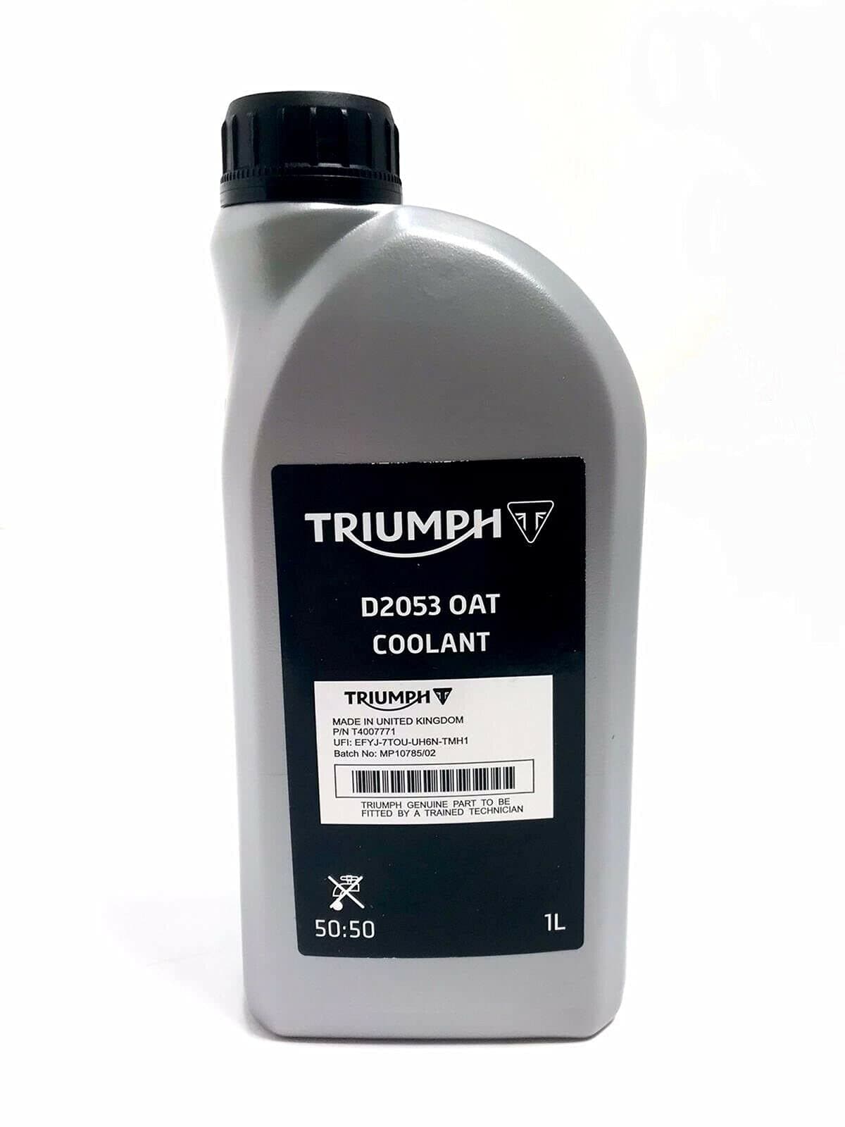Genuine Triumph Motorcycle D2053 Hybrid OAT Coolant Anti Freeze 1lt