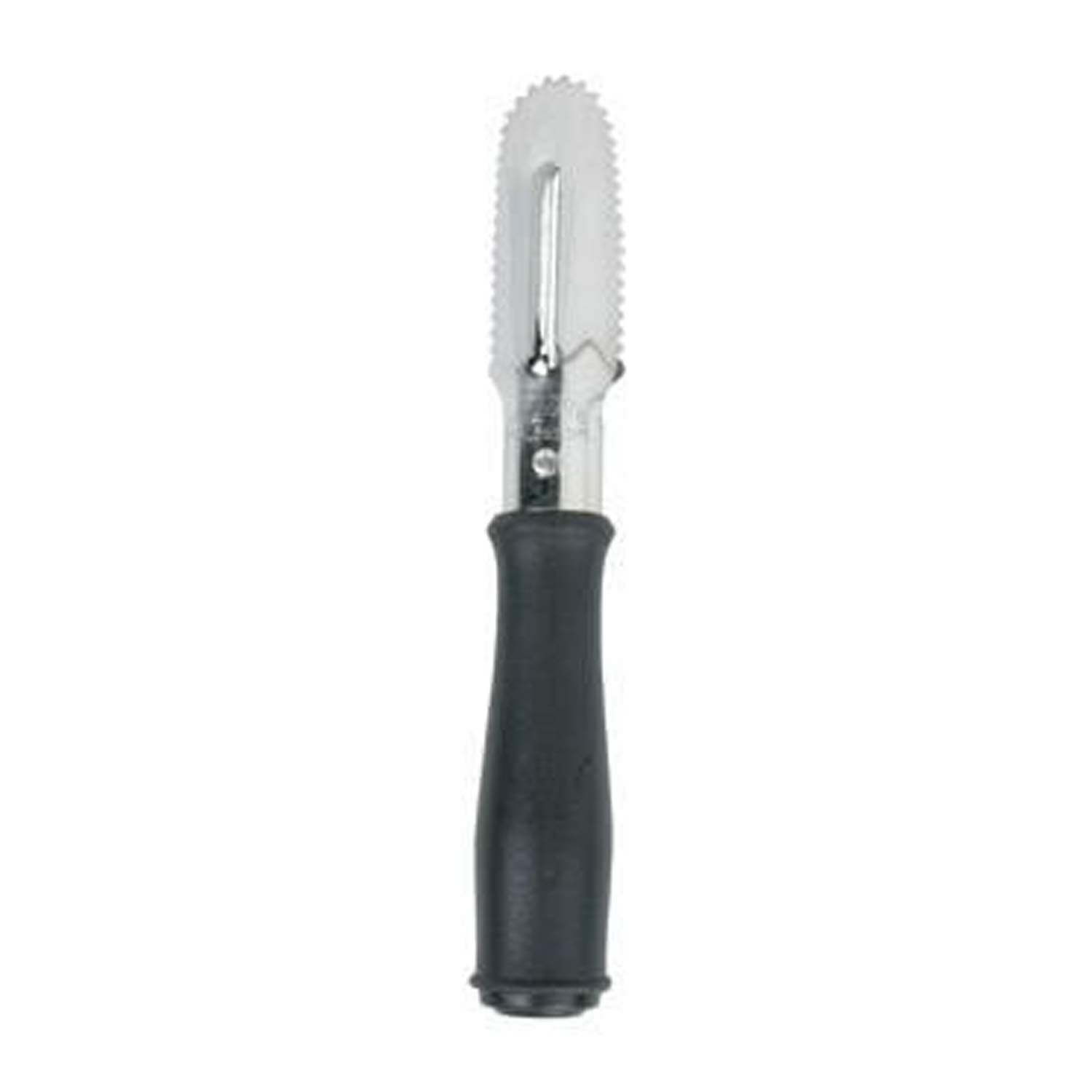 Anjali Stainless Steel Peeler Cum Scraper No.2, Silver/Black, PO01-SBK