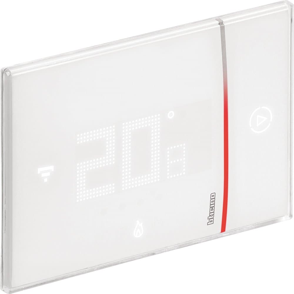 BTicino smarther SX8000 Connected Thermostat with Built-in WiFi, White, Professionista, Bianco