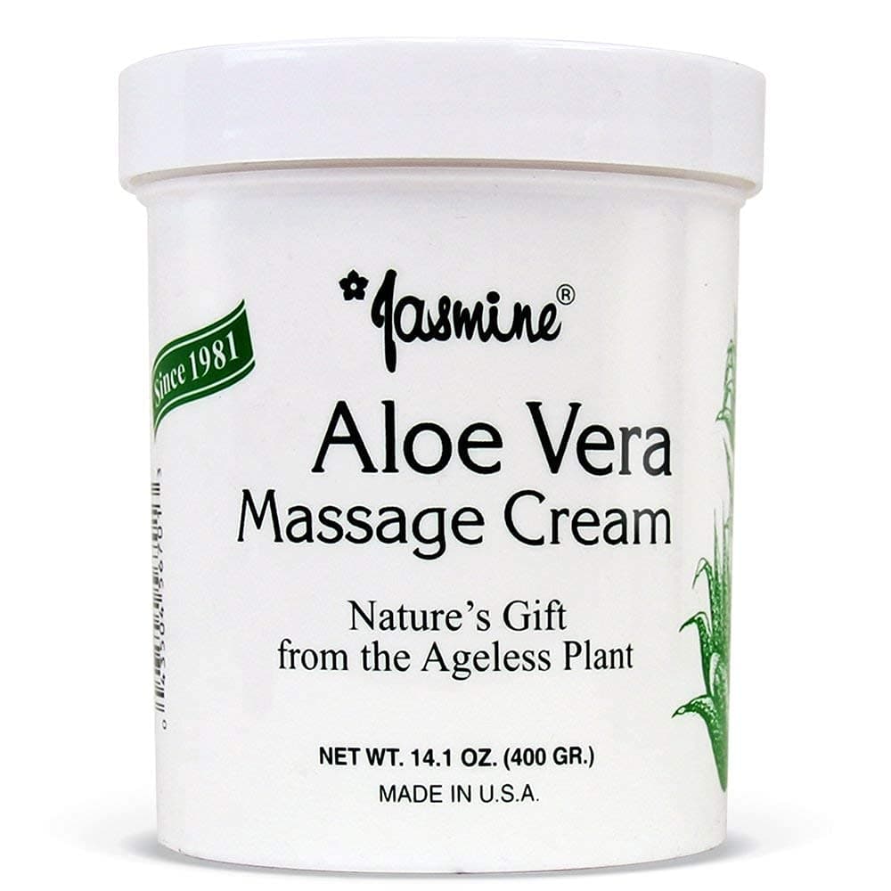 Aloe Vera Massage Cream. Keep Your Face and Body Fresh and Soft with Anti-Aging Therapy Cream. Have Deeply Moisturized and Nutrition on Your Skin. Organic Aloe Vera Extract. [400 g / 14.1 Oz]