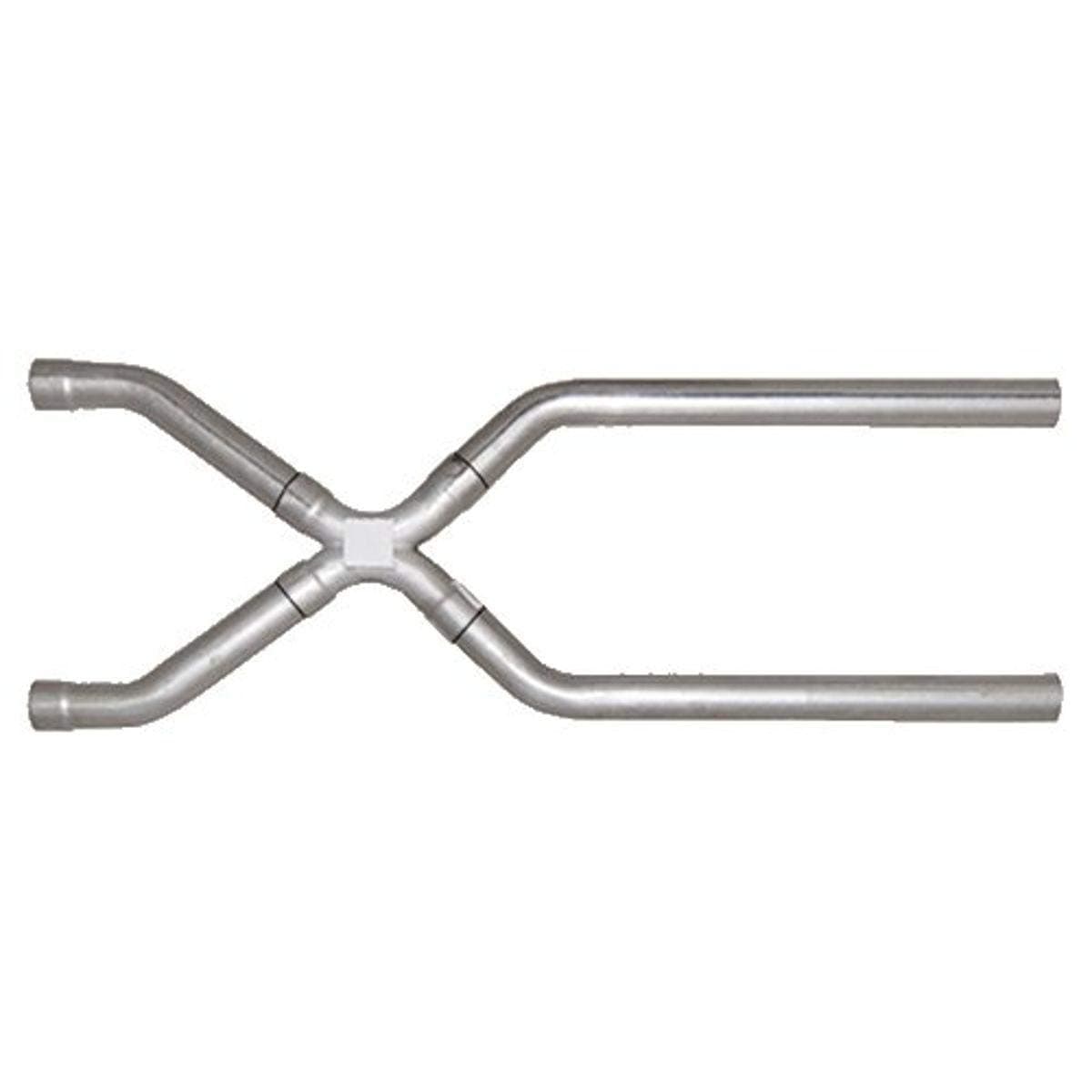 Pypes Exhaust XVA10 2-1/2" Diameter 409 Stainless Steel Universal X-Pipe