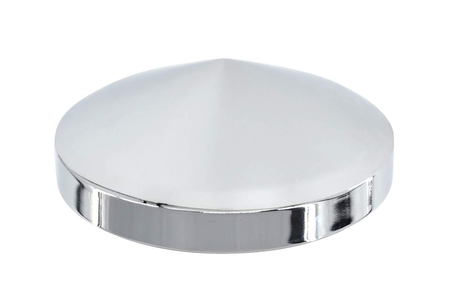 Chrome Pointed Rear Hub Cap 8" ID