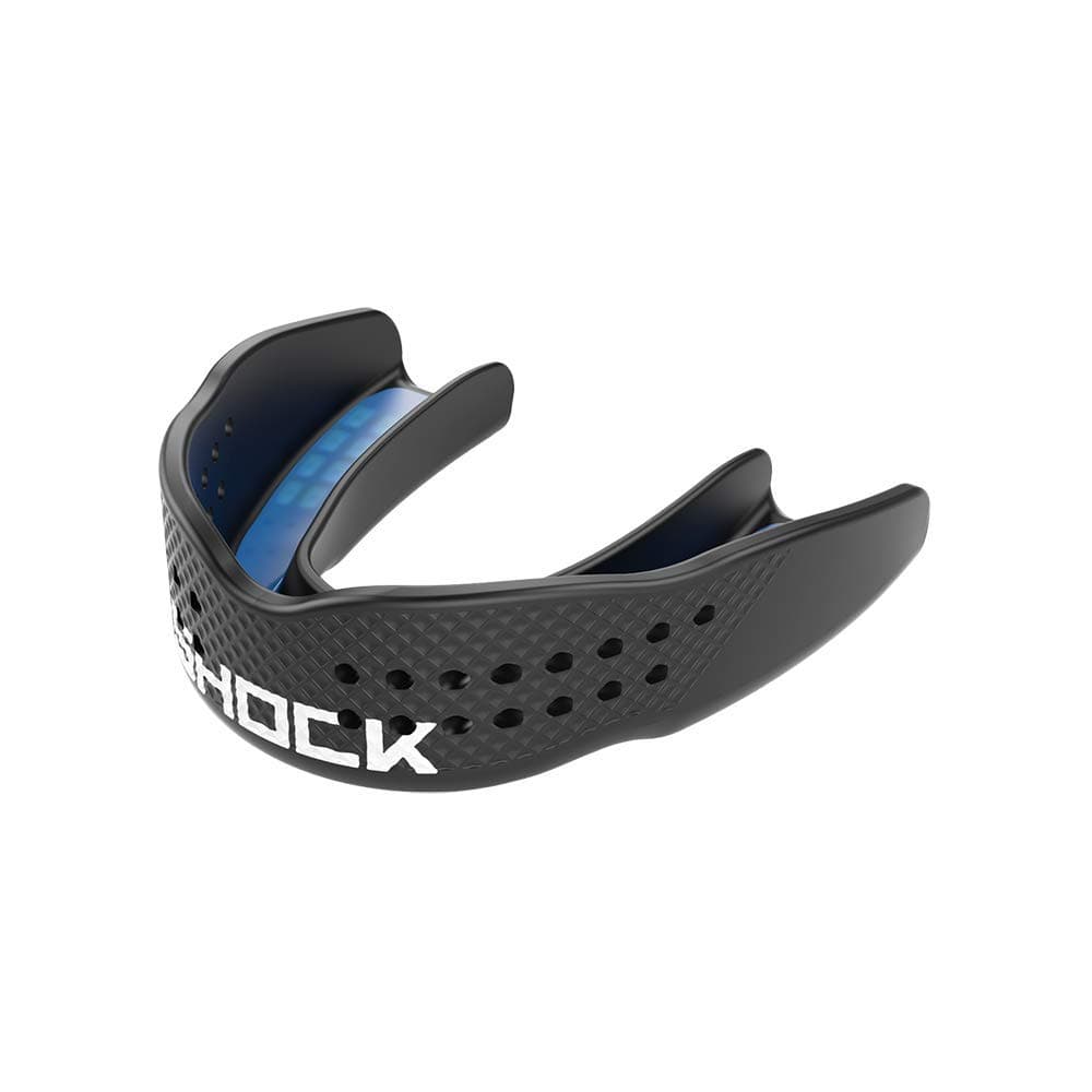 Shock Doctor Mouth Guard - Sports Mouth Guard for Football Mouth Guards, Breathable Low Profile Custom Fit for Basketball, Lacrosse, Hockey & More