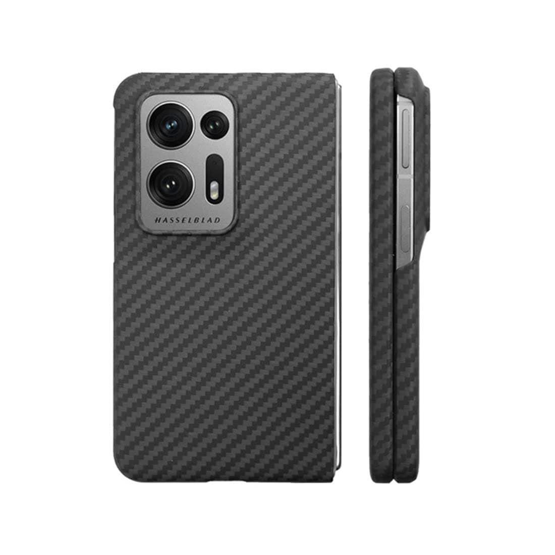 Jarttarn Case Compatible with Oppo Find N2 5G, 100% Aramid Fiber Drop Protection, Slim Shockproof Protective Case Cover for Oppo Find N2