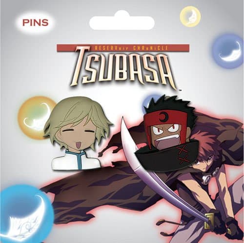 Tsubasa: Fai & Kurogane Anime Pin Set of 2