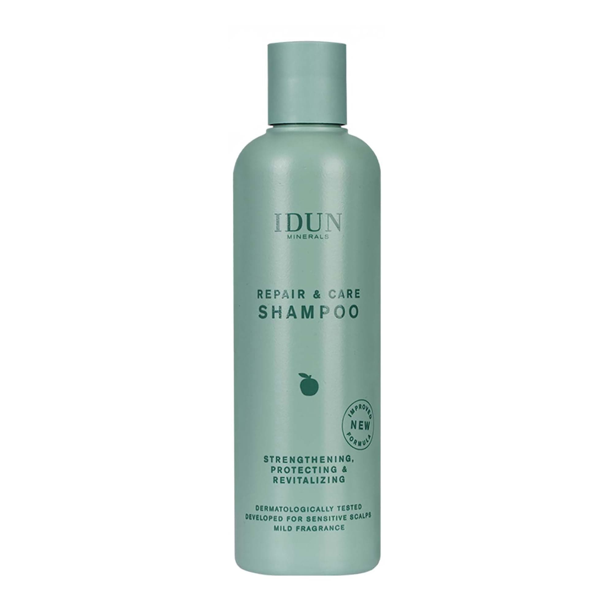 Repair Shampoo - Hair/Scalp Wash for Dry/Damaged Hair - Intense Moisture & Strength - Soft/Silky - Malic Acid, Apple Stem Cell & Sunflower, Betaine & Panthenol - 100% Vegan - 8.45 oz (I0100343)