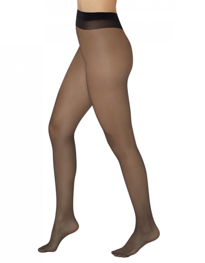 Philippe Matignon Women's Jade Sheer 20 Denier Glossy Tights M109259 S Nero