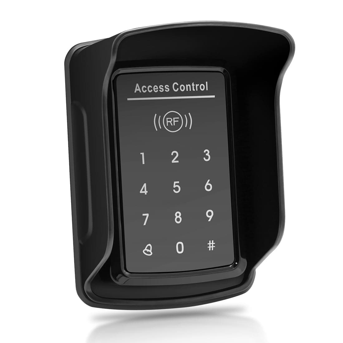 TC175P Touch Panel Wired Keypad Universal Keyless Entry Keypad DC 12V 24V for the Automatic Driveway Gate Opener, Magnetic Lock and Door Access Control System, Digital Code or RF ID Card Access