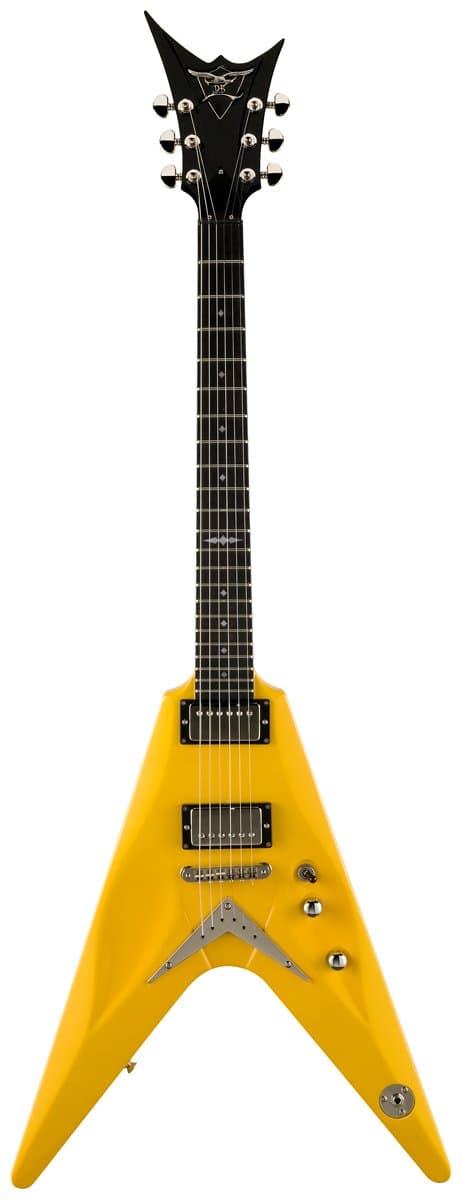 DBZ Guitars Cavallo ST Electric Guitar, Lambo Yellow