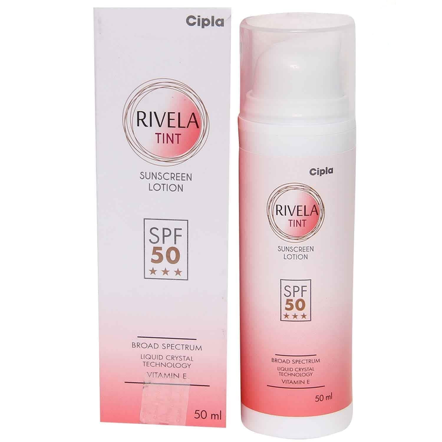 Rivela Tint SPF50 Sunscreen Lotion 50Ml
