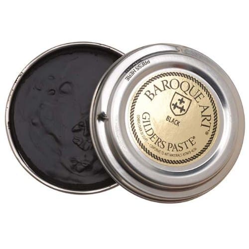 Baroque Art Gilders Paste - Highlight Metal, Wood and More! "Black" 1.5 oz