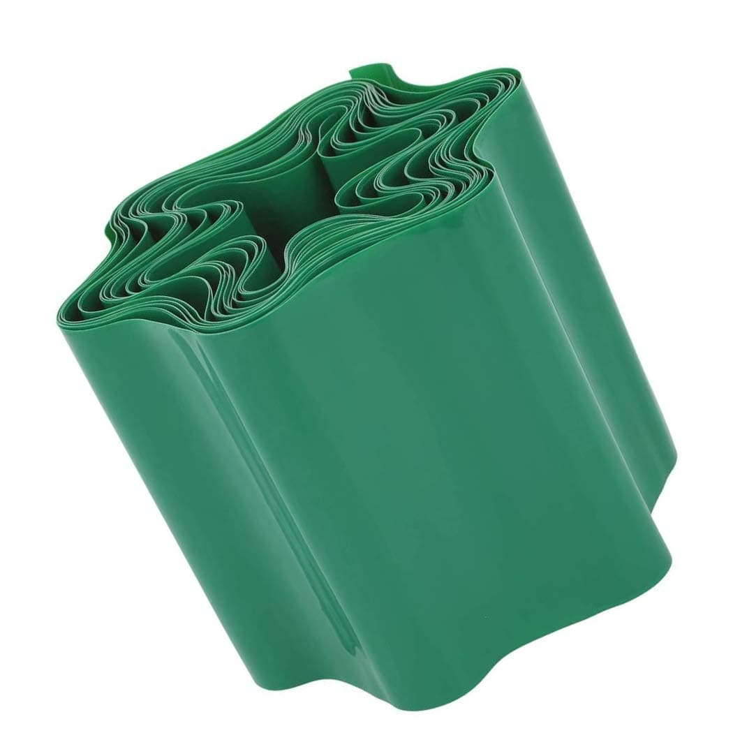 Garden Fence Decorative Plastic Fence Recyclable PVC Barrier Environmental Protection Protective Guard Edging Decor for Outdoor Garden Courtyard Lawn Patio (20cm x 9 Meter)