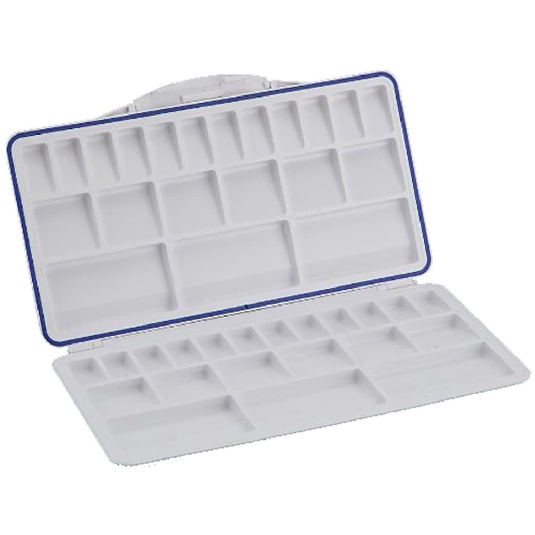 Air Tight Colour Mixing Palette,Plastic,White