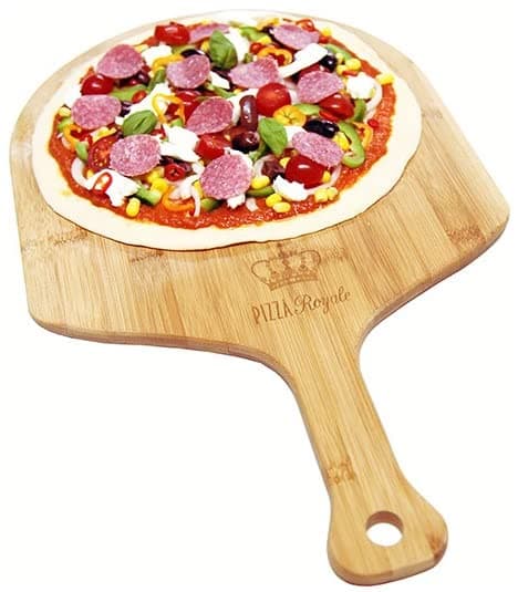 Ethically Sourced Premium Natural Bamboo Pizza Peel, 19.6 Inch x 12 Inch