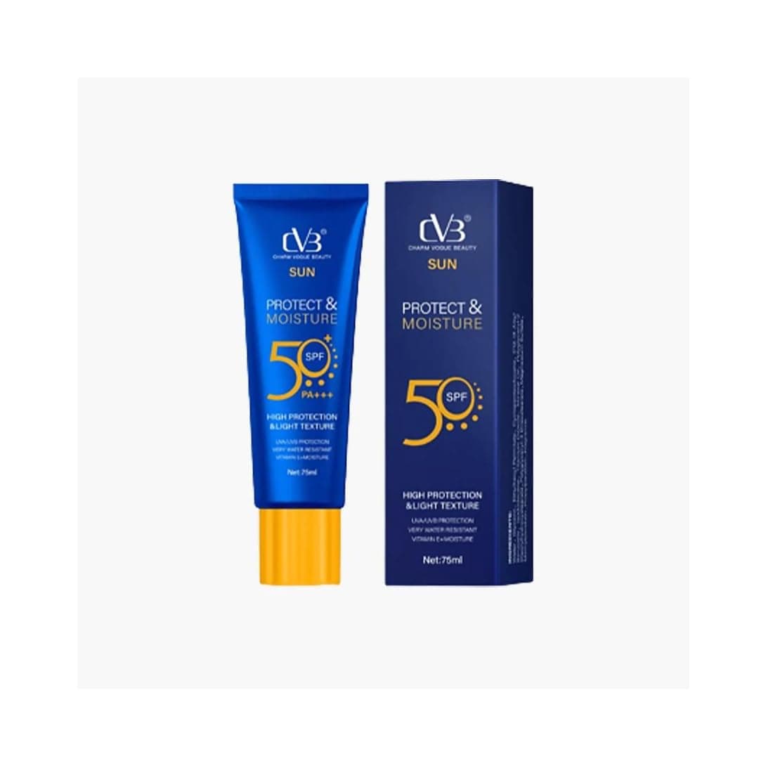 CVB C119 SUN PROTECT & MOISTURE 50SPF+++ HIGH PROTECTION & LIGHT TEXTURE UVA 75 ML C119