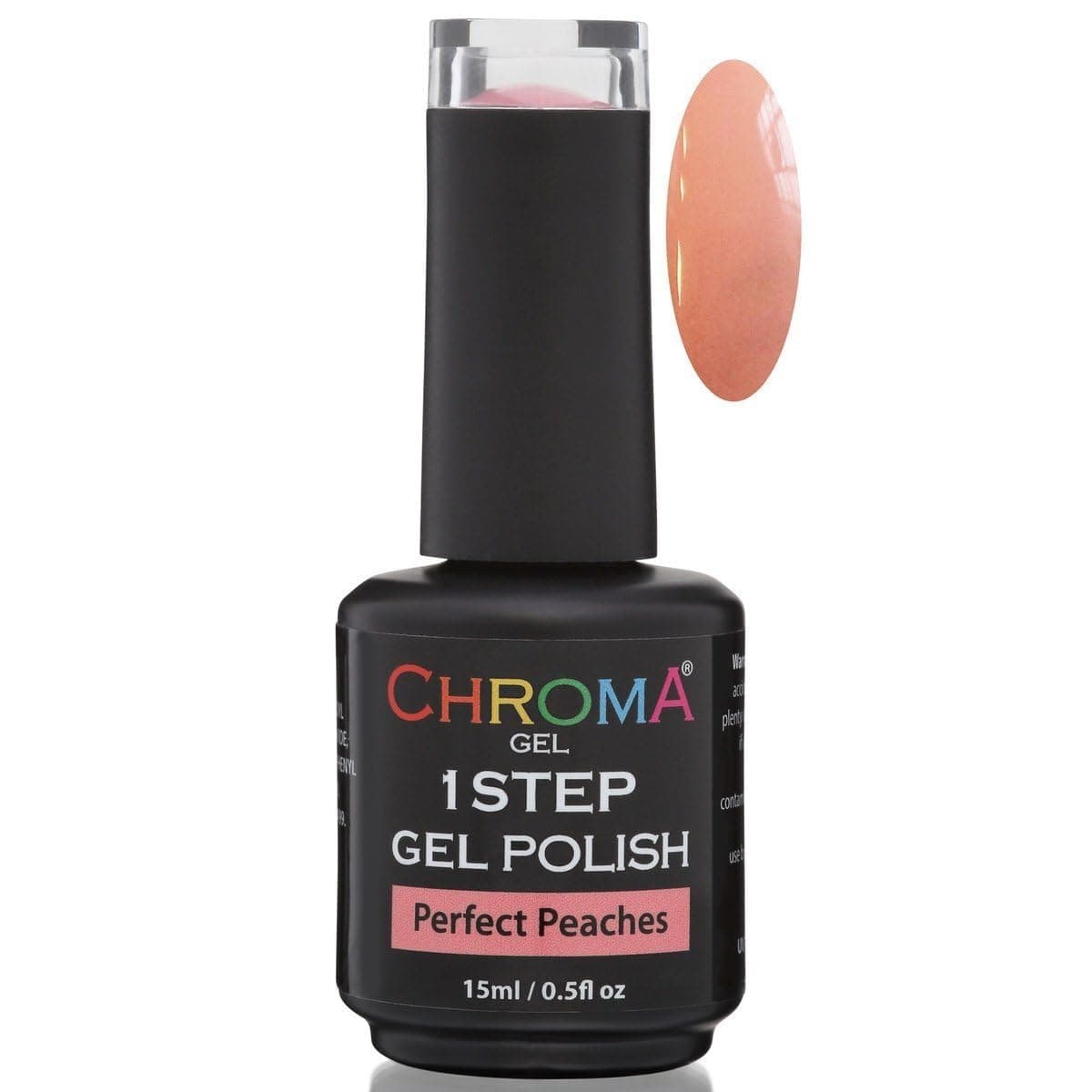Chroma Gel Perfect Peaches 1 Step UV and LED Gel Polish 15ml