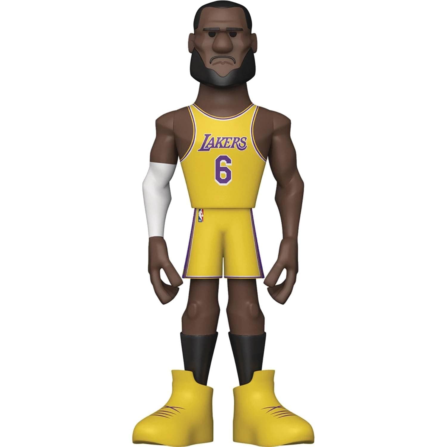 Funko Gold 5" NBA: Lakers - LeBron James - 1/6 Odds for Rare Chase Variant - Collectable Vinyl Action Figure - Birthday Gift Idea - Official Merchandise - Ideal Toy for Sports Fans and Display