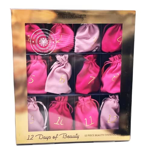 Ulta Beauty Collection ULTA 12 Days of Beauty 2021-12 Piece Beauty Countdown Set - Makeup Advent Calendar