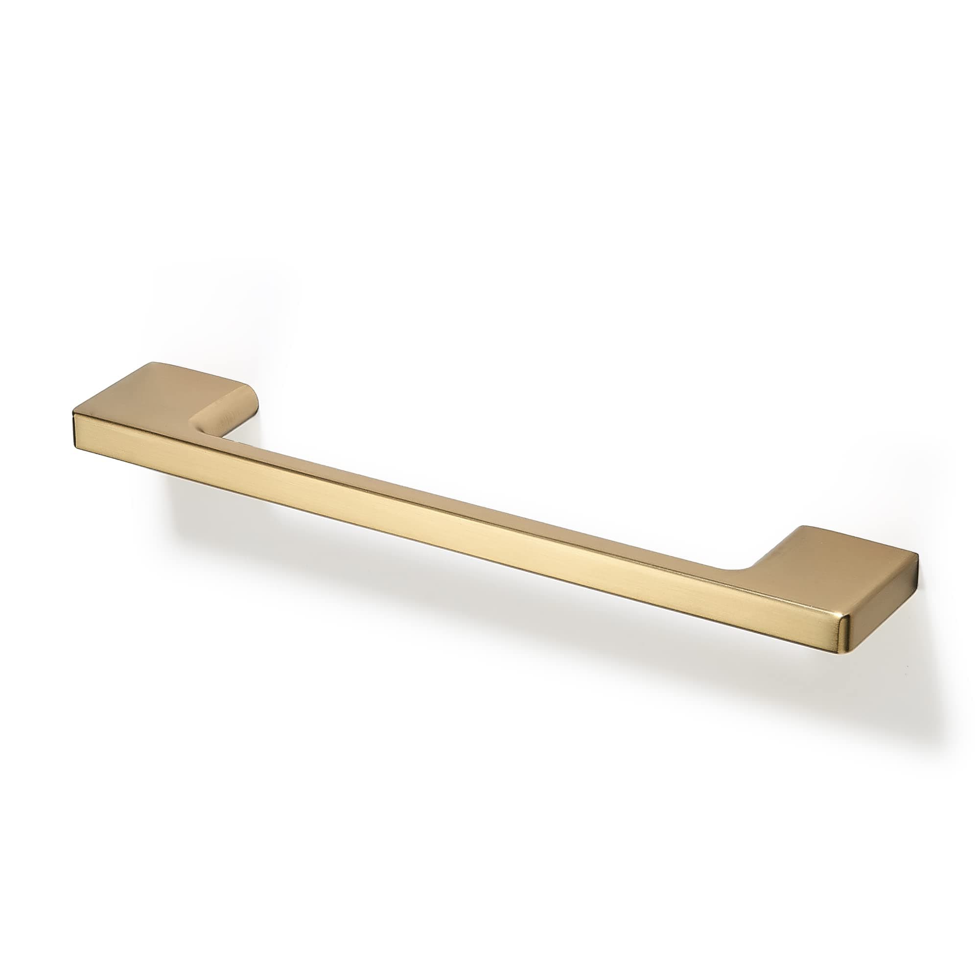 TUNNY 10 Pack Classic Cabinet Handles-6.3"/160mm Screw Spacing Champagne Bronze Furniture Hardware Handles for Kitchen Cabinets Bedroom Cabinet Pull