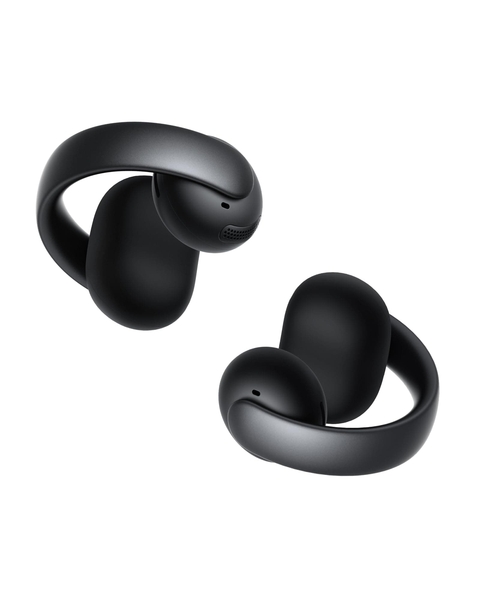 Soundcore AeroClip by Anker, Open-Ear Earbuds, Clip-On Headphones, Adaptive Comfort, Clear Calls with 4 Mics and AI, Stable Fit, 12mm Drivers for Powerful Bass, Open-Ring Design