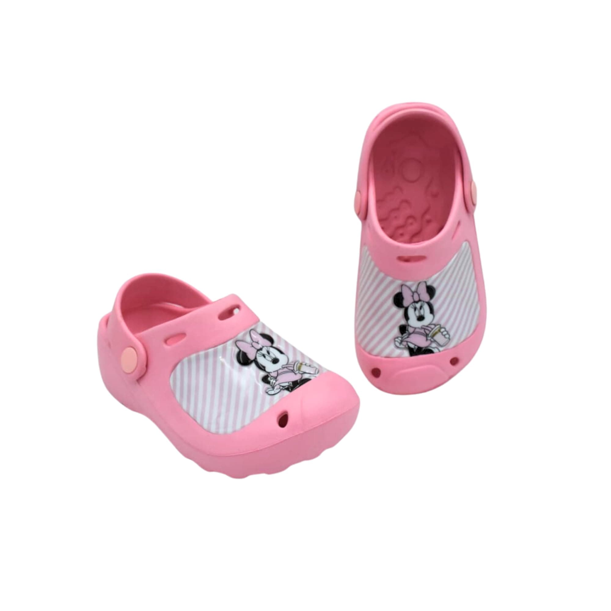 pd Pierre DonnaMinnie Mouse Disney Slipper for Girls Kids - Pierre donna None Slipper Clog with back holder for girls Minnie Cartoon red bow and friends