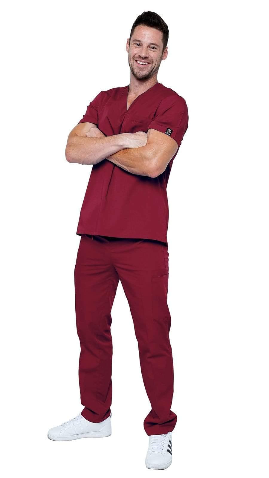 Dress A Med Mens Classic Scrubs 2 Piece Set