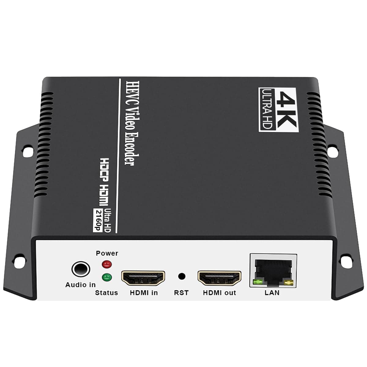 HD HEVC H.265 MPEG4 H.264 4K HDMI to Video Streaming IPTV Encoder for HDMI to RTSP RTMP HTTP UDP HLS ONVIF SRT Facebook YouTube Live Streaming Server