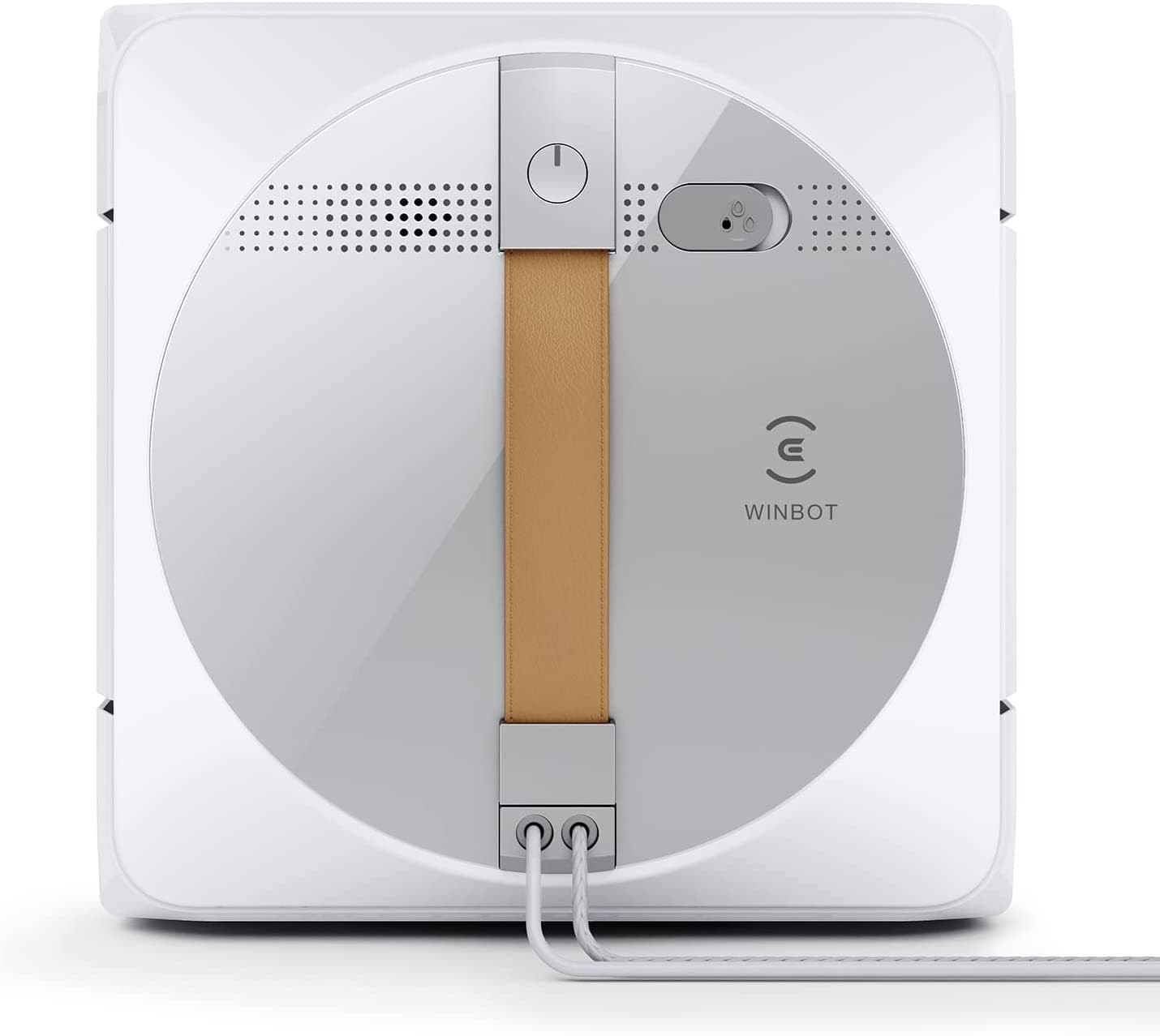 ECOVACS Winbot W1 Pro Window Cleaning Robot, Intelligent Cleaning with Dual Cross Water Spray Technology, Win SLAM 3.0 Path Planning, 2800Pa Suction Power, Edge Detection Technology, App Control