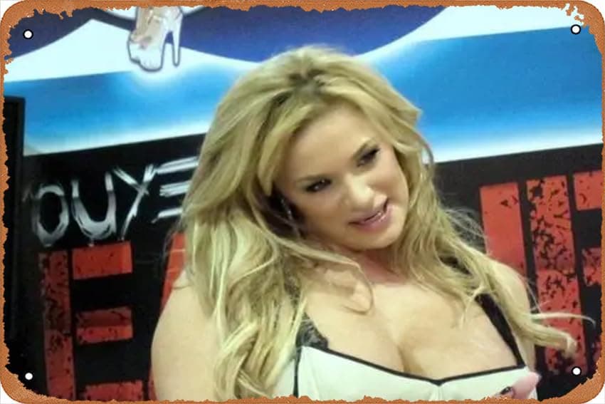 Shyla Stylez Celebrity Poster Home Wall Art Decoration Retro Metal Tin Sign 8x12 inch