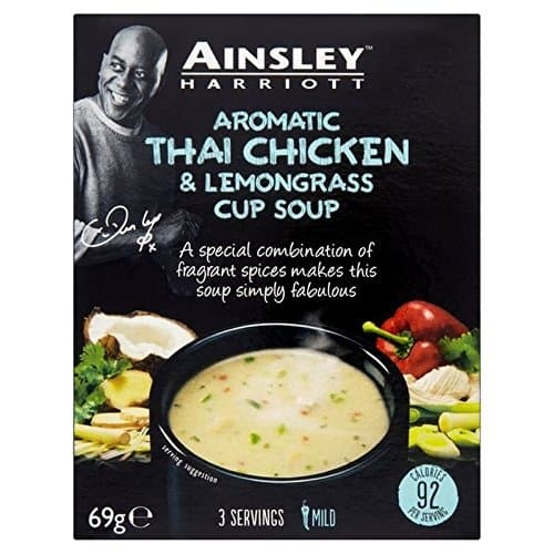 Ainsley Harriot Thai Chicken Cup Soup 69g - Pack of 6