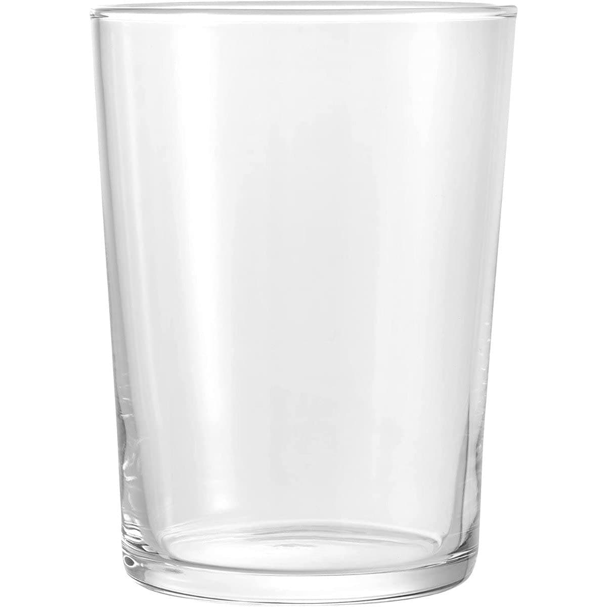 Bormioli Rocco Bodega Collection Glassware – Maxi 17 Ounce Drinking Glasses for Water, Beverages & Cocktails – 17oz Clear Tempered Glass Tumblers, Transparent,710880MP5021990