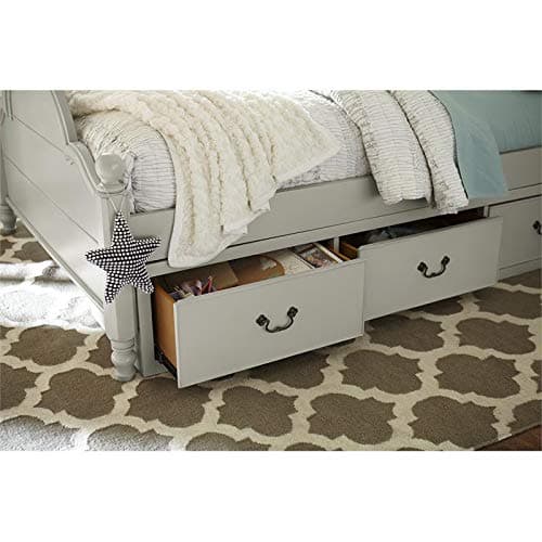 Legacy Classic Furniture 29300383 Seashell White Inspirations by Wendy Bellissimo Underbed Storage Drawer 383