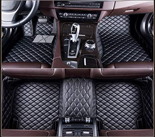 Summir Fit for Mercedes-Benz CLS Series 5 Seats C257 2018 Leather Car Floor Auto Mats Waterproof Mat Non Toxic and inodorous (Black)