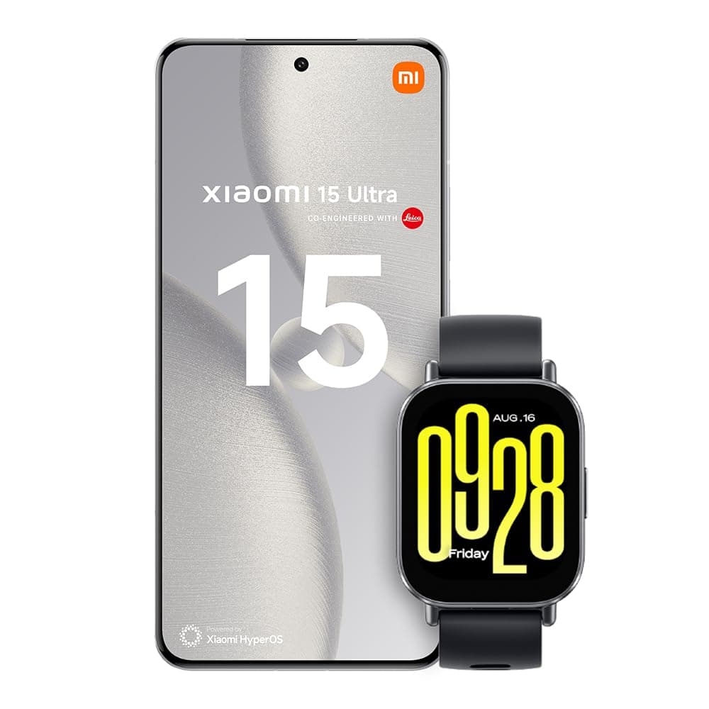 XIAOMI15 Ultra Smartphone, 16+512GB, White, 100mm Leica 200MP super telephoto, 5410mAh battery, 90W HyperCharge, HyperAI