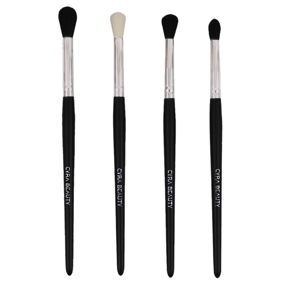 Cyra Eye Shadow Blending Brush Set – Eye Shadow Blending and Shading Kit (4 Pack)