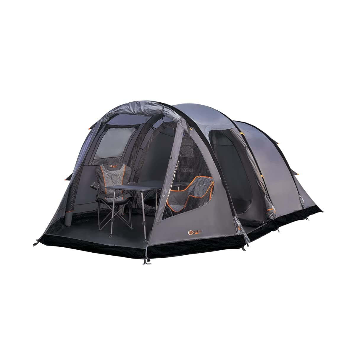 Portal Outdoor Alfa Inflatable Air Tent with Pump and Carry Case, Sleeps up to 5, Waterproof with Separate Bedroom and Large Panoramic Windows
