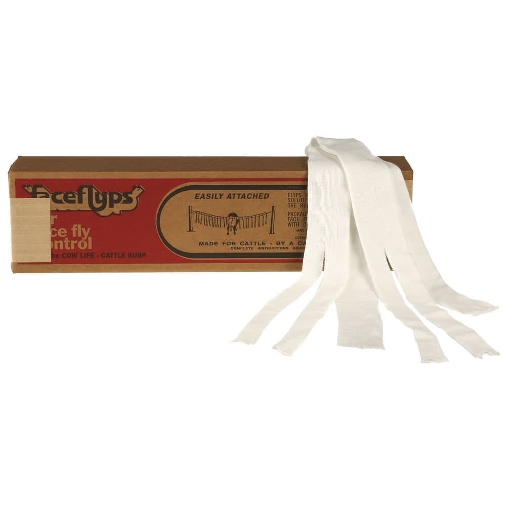 Ph White Face Flyps for Cattle Rub