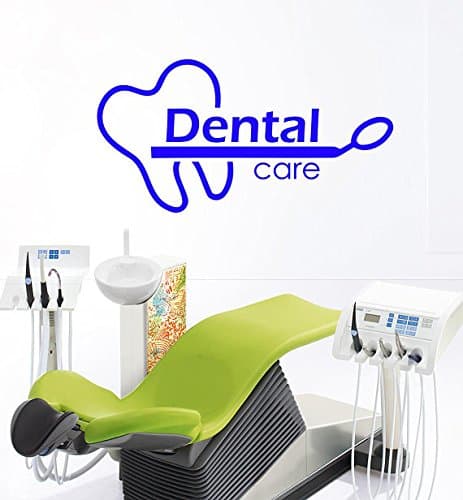 Dental Care Wall Sticker Stomatology Clinic Sign Window Decal Tooth Healthcare Vinyl Art Decorations for Office Dentist Custom