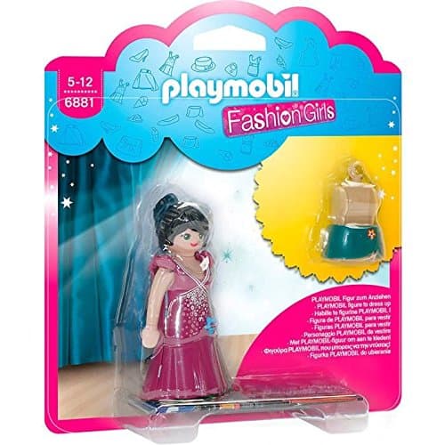 Playmobil6881 Party Fashion Girl with Changeable Clothing, Fun Imaginative Role-Play, PlaySets Suitable for Children Ages 4+